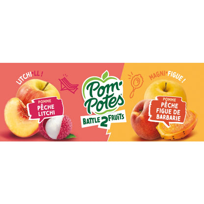 POM'POTES Apple Peach Fig Compote