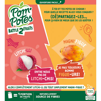 POM'POTES Apple Peach Fig Compote