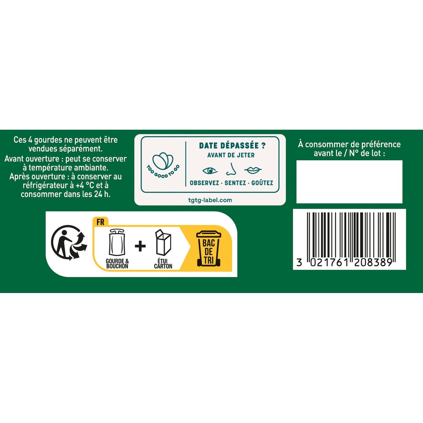 POM'POTES Apple Peach Fig Compote