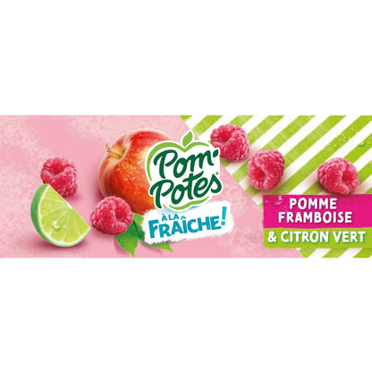 Compotes Pomme Framboise Citron POM'POTES 