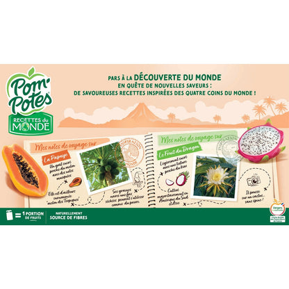 Tropical Recipes Compote No Added Sugar POM'POTES