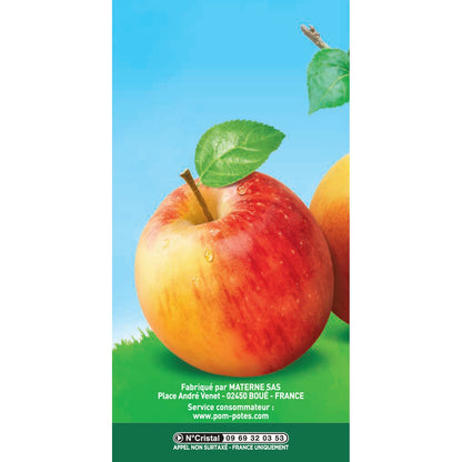 POM'POTES Organic Plain Apple Compote