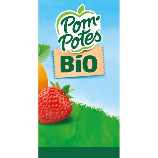 POM'POTES Organic Multi-Variety Compote with No Added Sugar