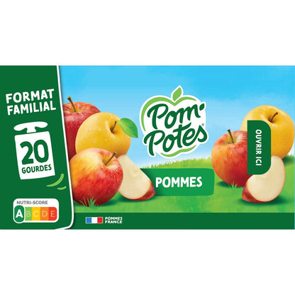 Compote Pomme Nature POM'POTES