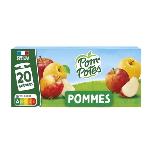 Compote Pomme Nature POM'POTES