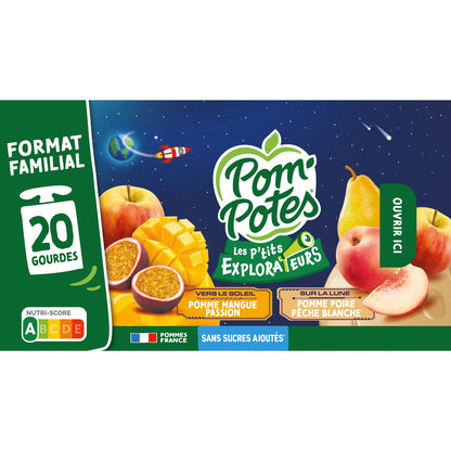 P'tits Explo Sun &amp; Moon POM'POTES Kompott