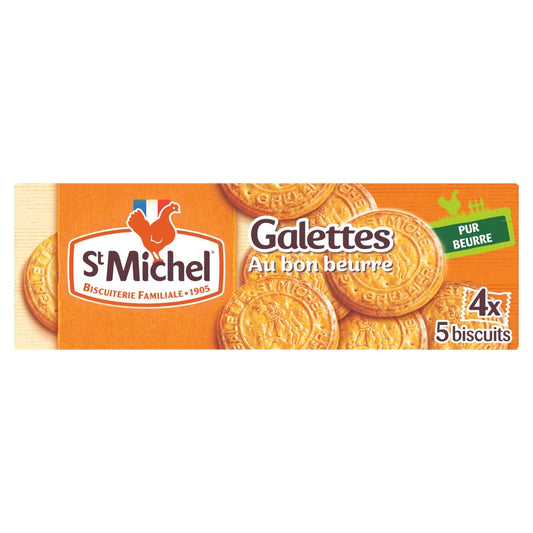 Biscuits Galettes au Beurre ST MICHEL le paquet de 130 g