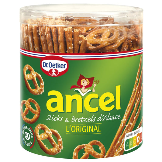 Biscuits Apéritifs Sticks Bretzels Original ANCEL la boite de 300 g