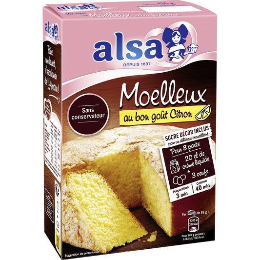 ALSA Soft Lemon Cake Preparation