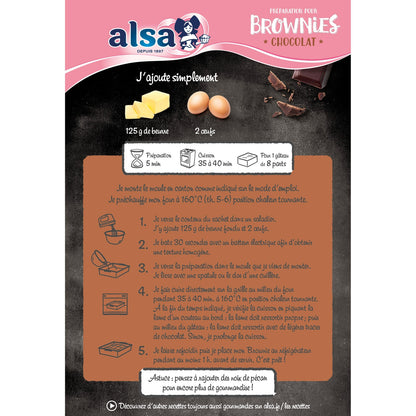 Préparation Brownie ALSA 