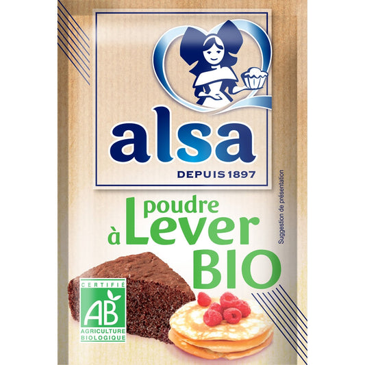 Poudre à Lever Bio ALSA la boite de 5 sachets - 50g