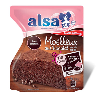Zubereitung des ALSA-Schokoladenkuchens