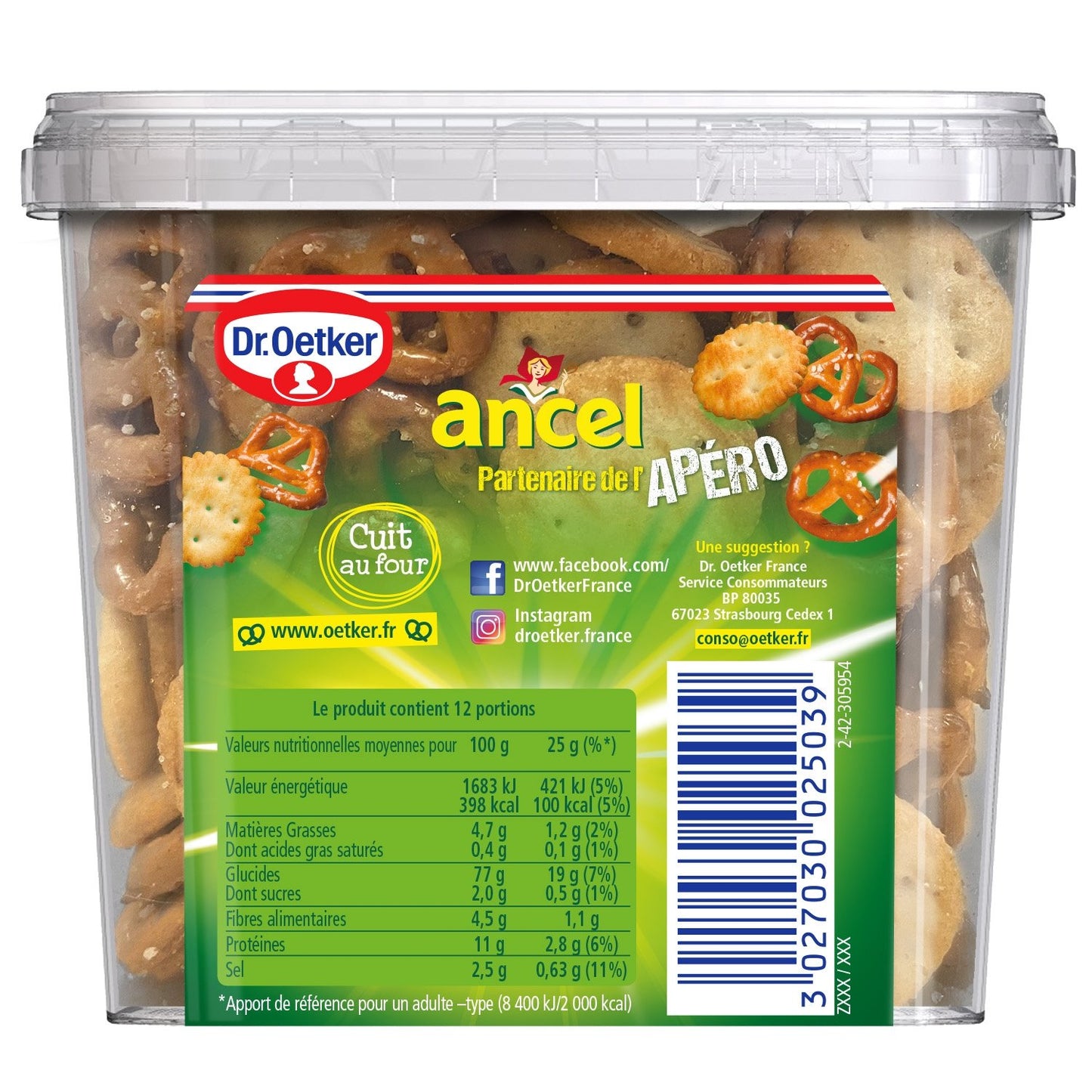 ANCEL Snack Time Pretzel Mix Aperitif Biscuit