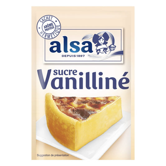 Sucre Vanilliné ALSA les 10 sachets-75g
