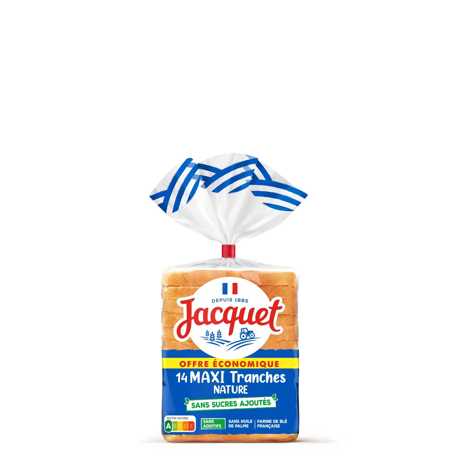 Pain de mie maxi tranches JACQUET 