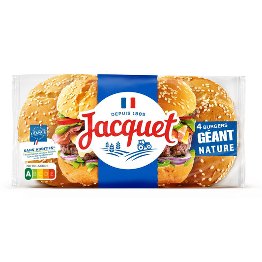 JACQUET Plain Burger Bread