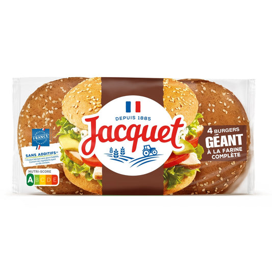 JACQUET Complete Burger Bread