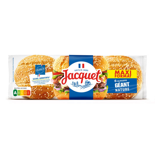 JACQUET Plain Burger Bread