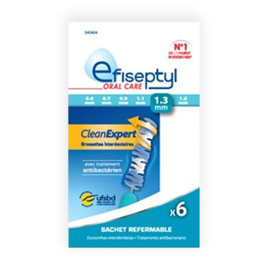 Brossettes Interdentaires Clean Expert Antibactérien EFISEPTYL 