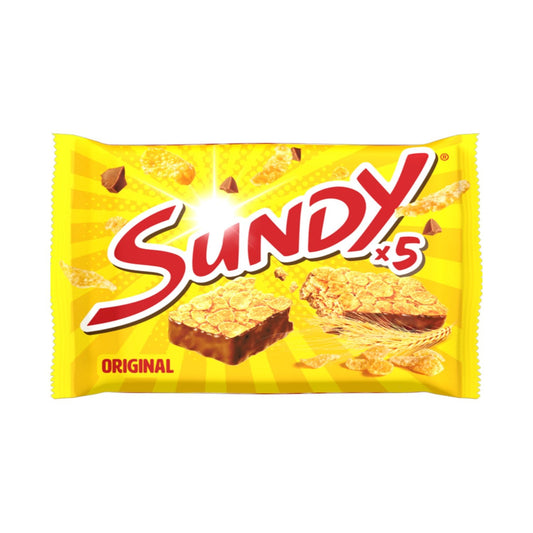 Barres Chocolatées Noir SUNDY les 5 barres de 36 g