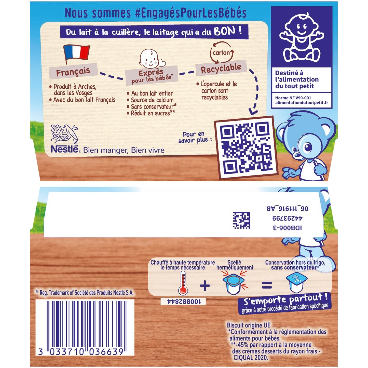 Baby Desserts 6+ Months NESTLE P'TIT GOURMAND Biscuit