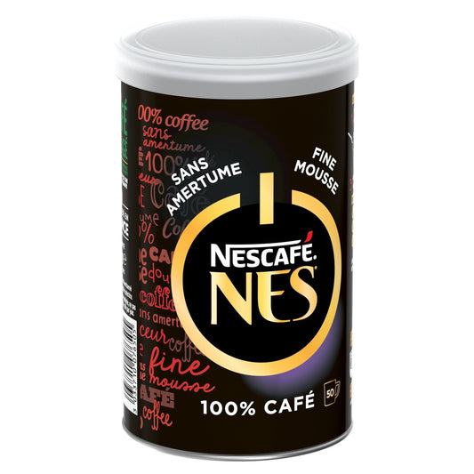 Café Soluble Pur Arabica NESCAFE la boîte de 100g - 50 tasses