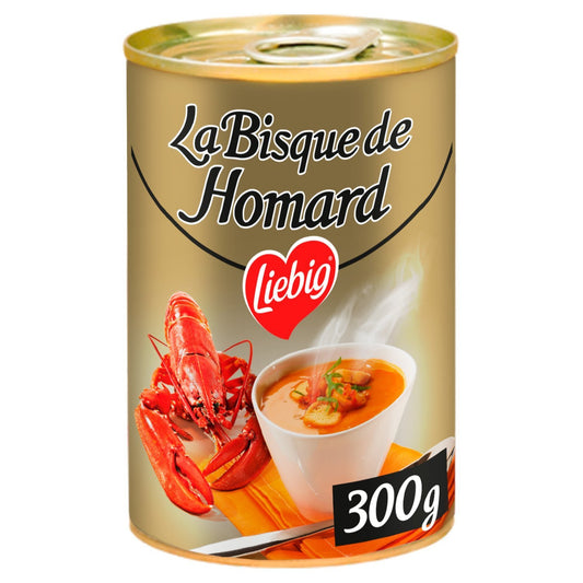 Bisque de Homard Velouté Homard, Langoustine, Crabe LIEBIG la boite de 300 g