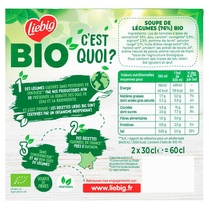 LIEBIG Organic Sun Vegetable Velouté Soup