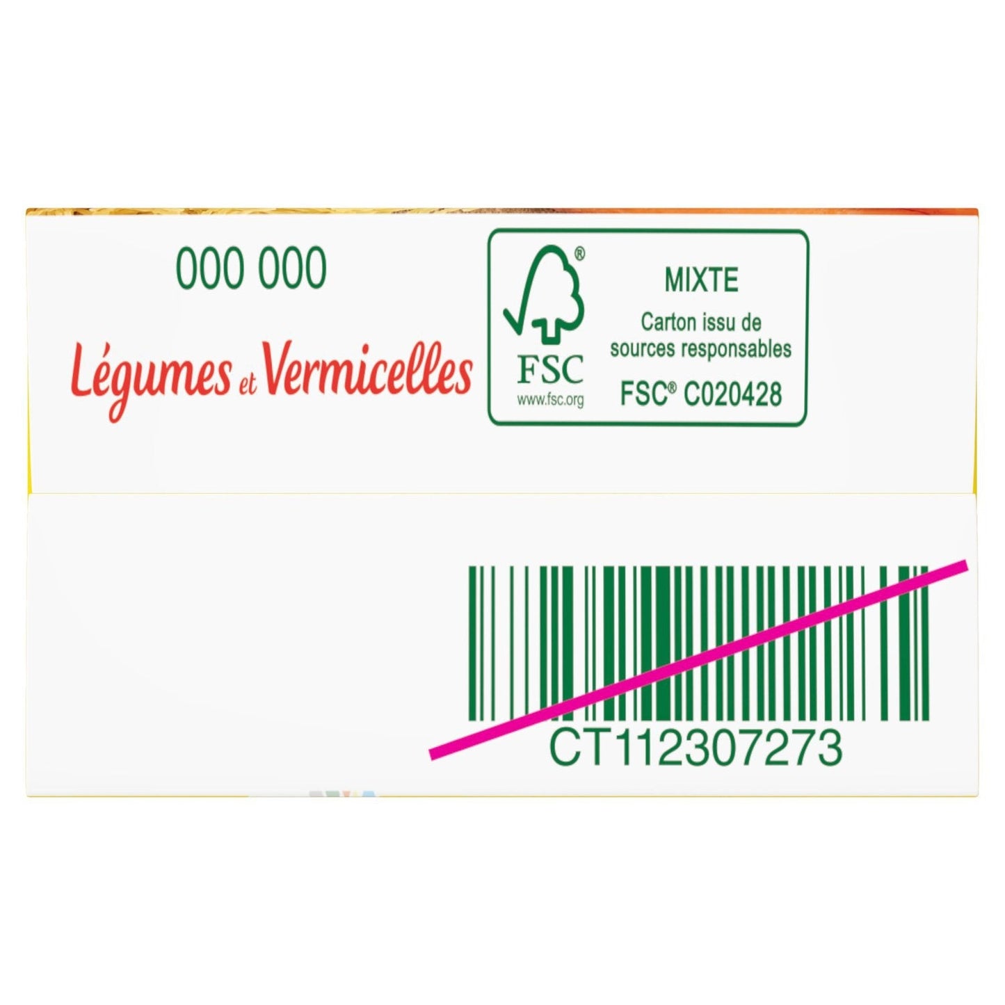 [ANTI-GASPILLAGE] Soupe Pasta Soup Légumes et Vermicelles LIEBIG - Date de durabilité minimale : 03/2026