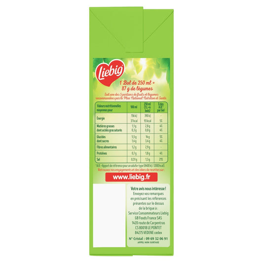 LIEBIG 12 Gemüsesuppe mit 25% Salz