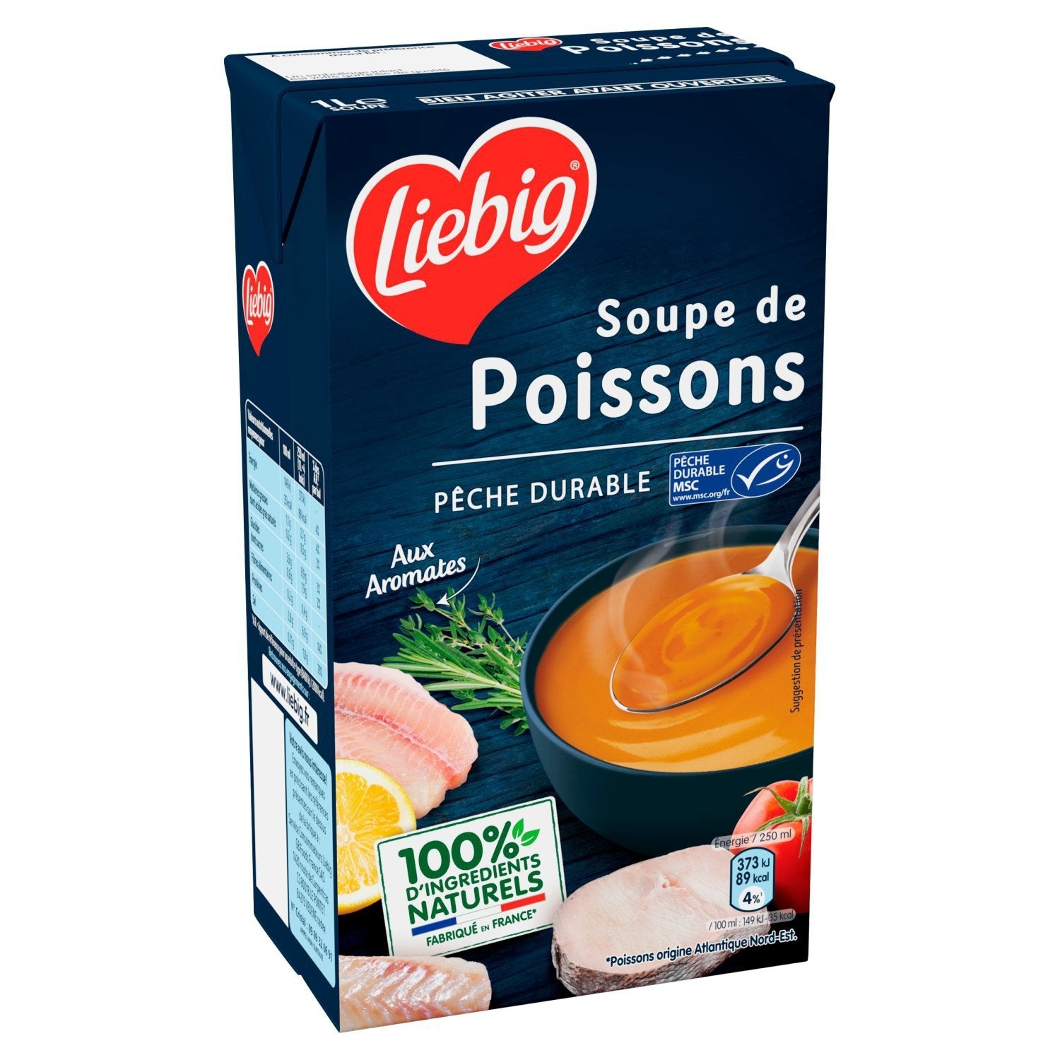 Soupe de Poissons LIEBIG la boîte de 1L