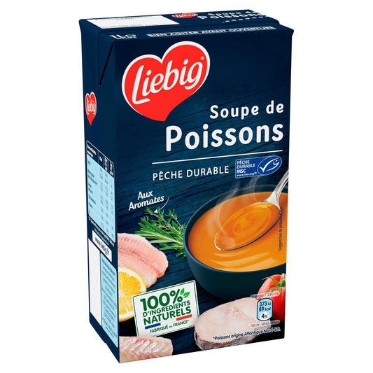 Soupe de Poissons LIEBIG la boîte de 1L