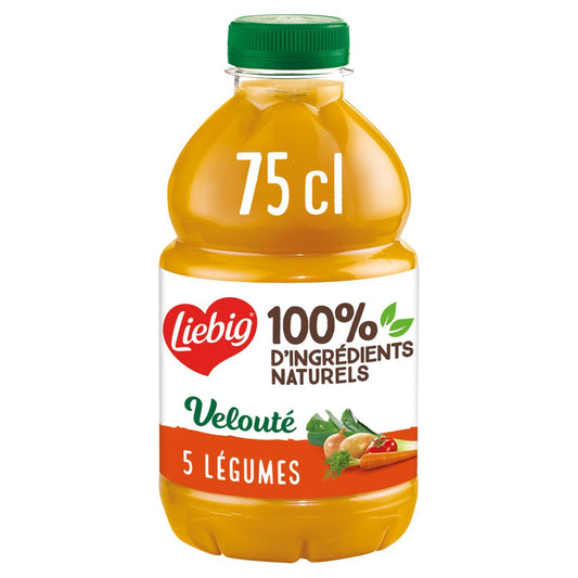 Soupe Velouté 5 Légumes LIEBIG la bouteille de 75cL