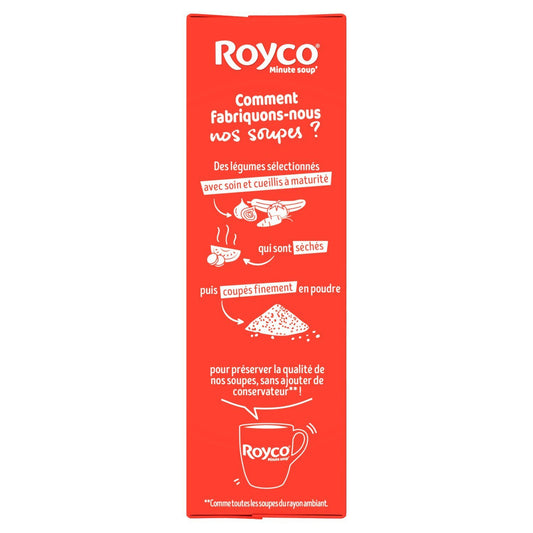 Soupe Déshydraté Asperges et Croûtons ROYCO les 4 sachets de 20 cl