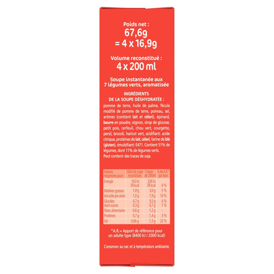 ROYCO Dehydrated Soup with 7 Green Vegetables