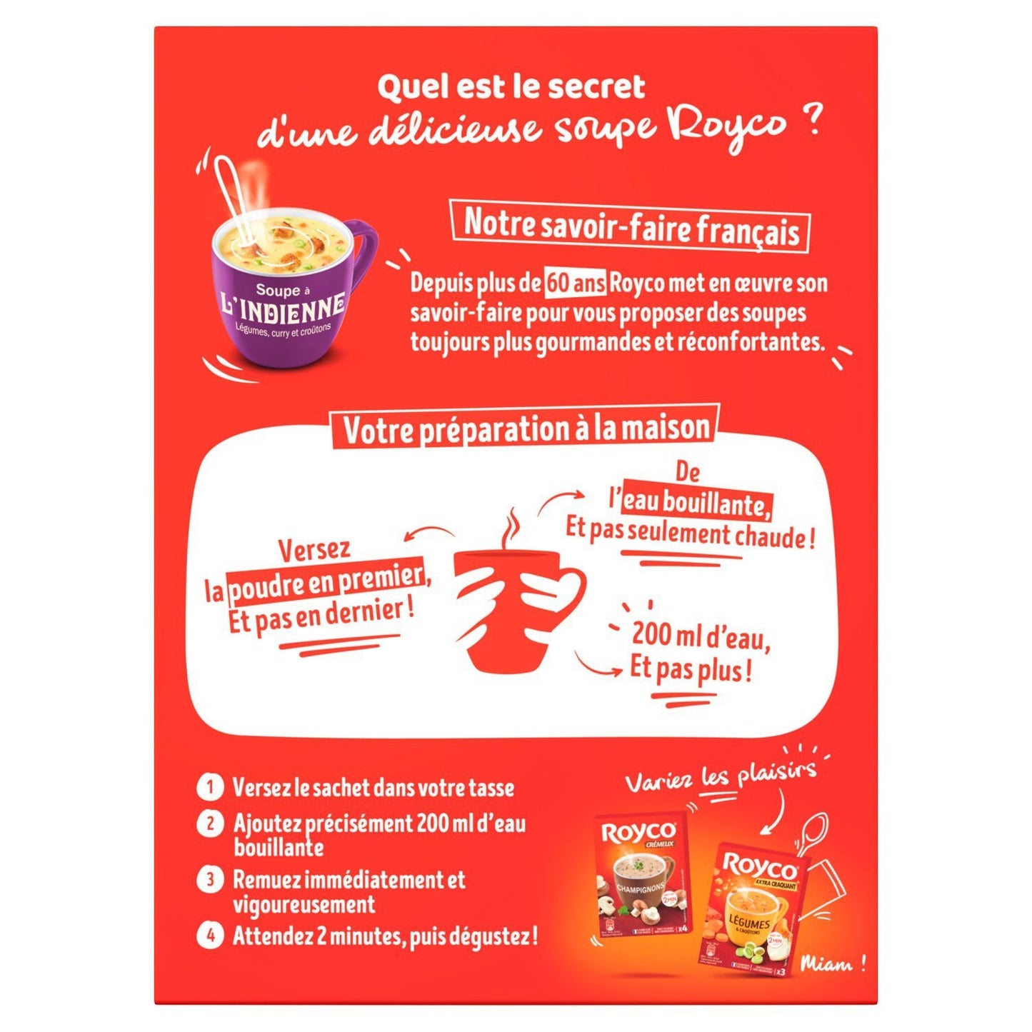 Soupe à l'Indienne ROYCO