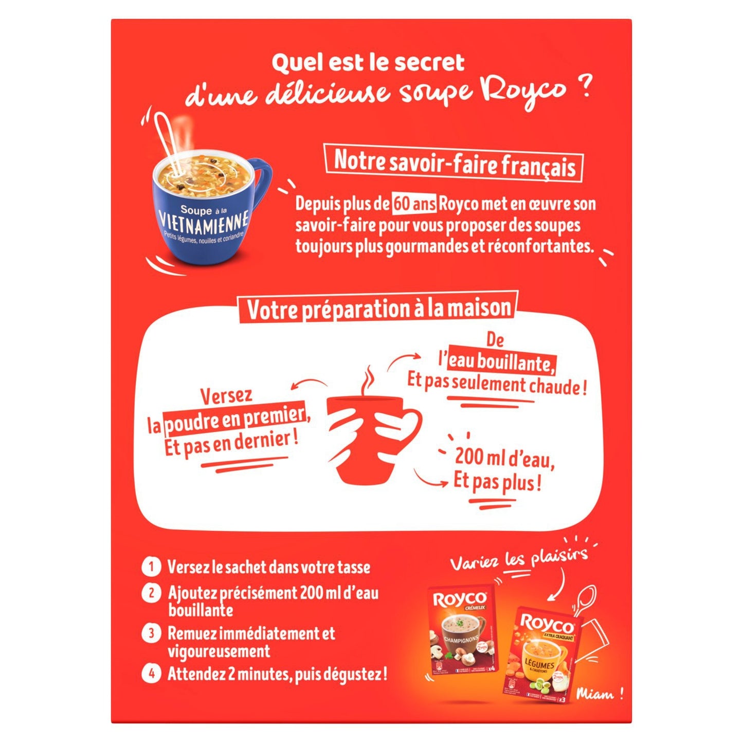 Soupe Déshydratée à la Vietnamienne ROYCO