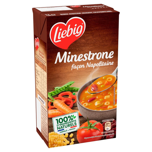 Soupe Minestrone Façon Napolitaine LIEBIG la bouteille de 1L