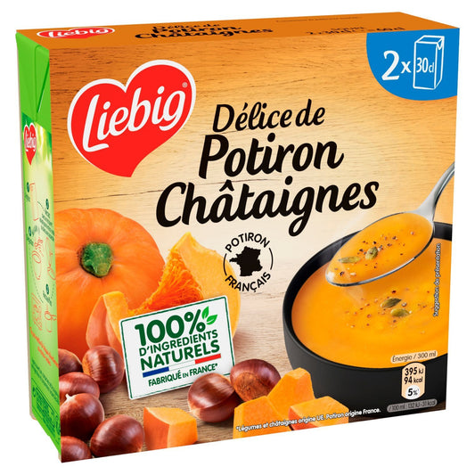 LIEBIG Pumpkin Chestnut Carrot Velouté Soup
