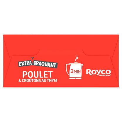Soupe Déshydratée Poulet Croûtons et Thym Sans Conservateur ROYCO 