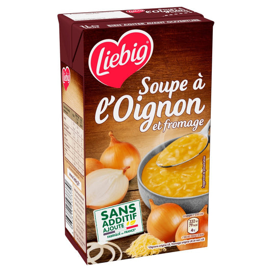 Soupe Fondue Oignon Fromage LIEBIG la brique de 1L