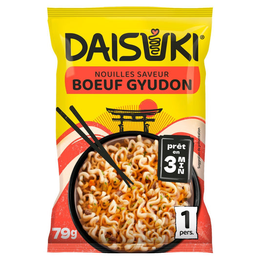 Nouilles Boeuf DAISUKI le sachet de 79g
