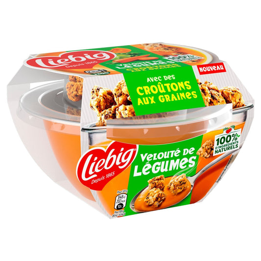Soupe Velouté de Légumes avec des Croutons aux Graines LIEBIG 