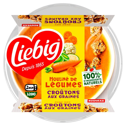 Soupe Mouliné de Légumes avec Croutons aux Grains LIEBIG 