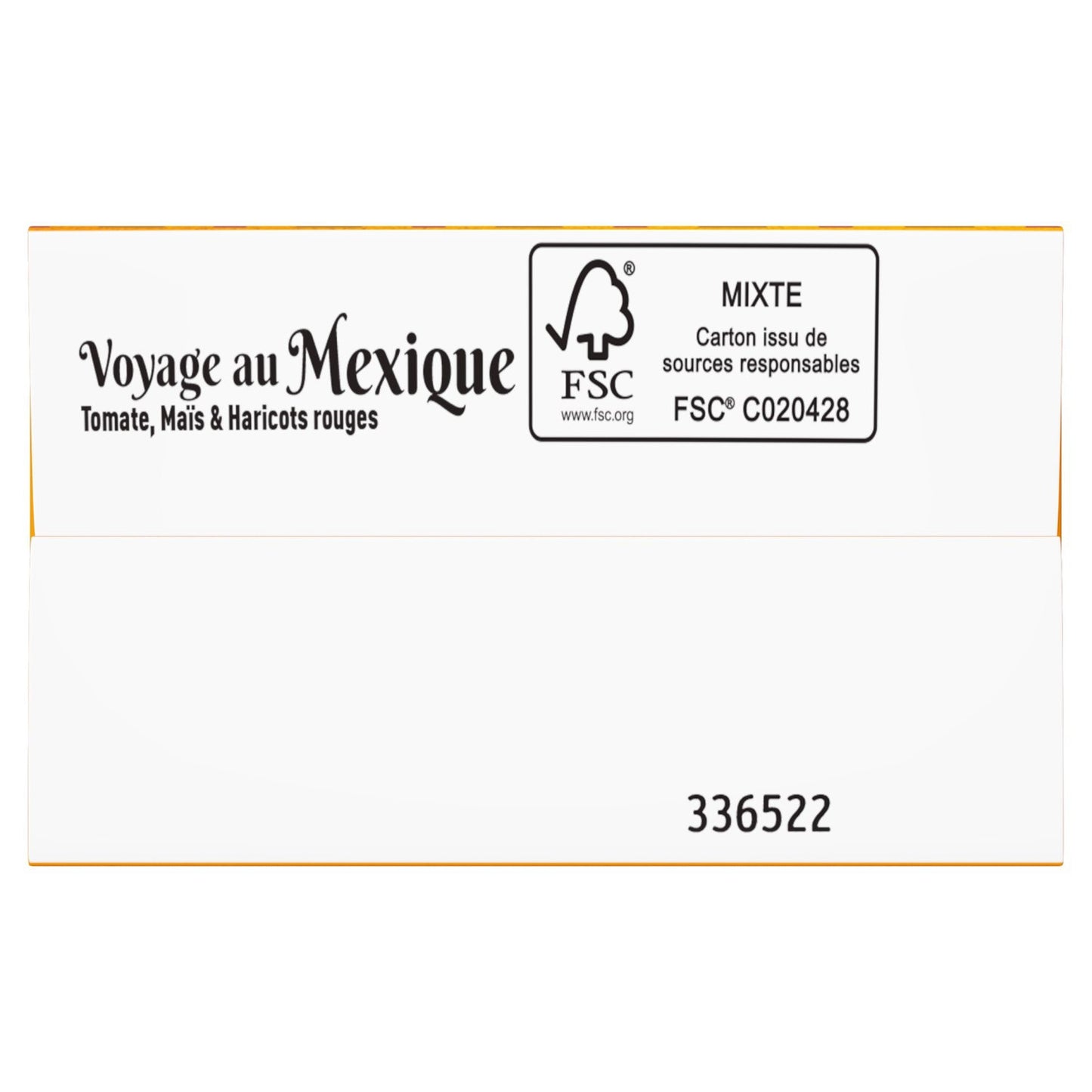 Soupe Voyage au Mexique Tomate Maïs et Haricots Rouges LIEBIG 
