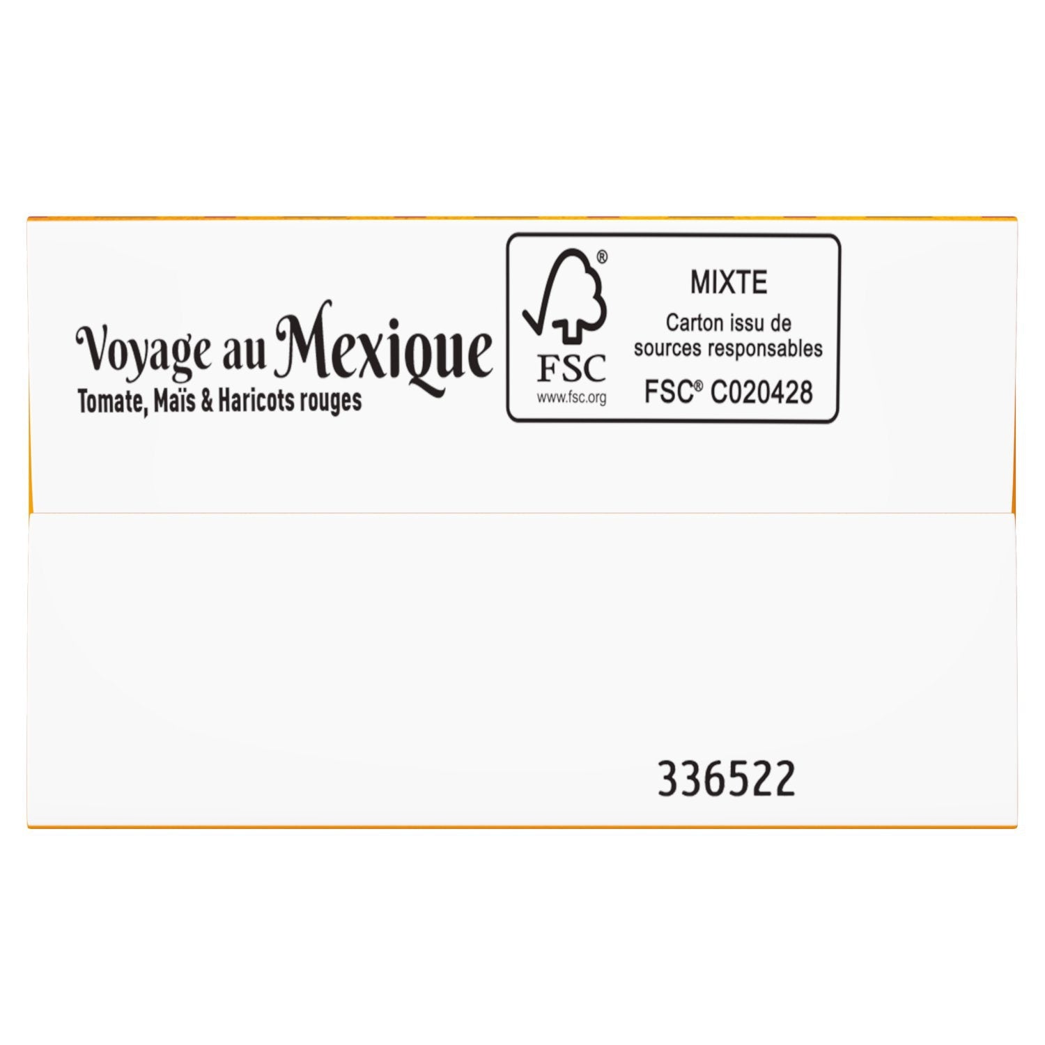 Soupe Voyage au Mexique Tomate Maïs et Haricots Rouges LIEBIG 