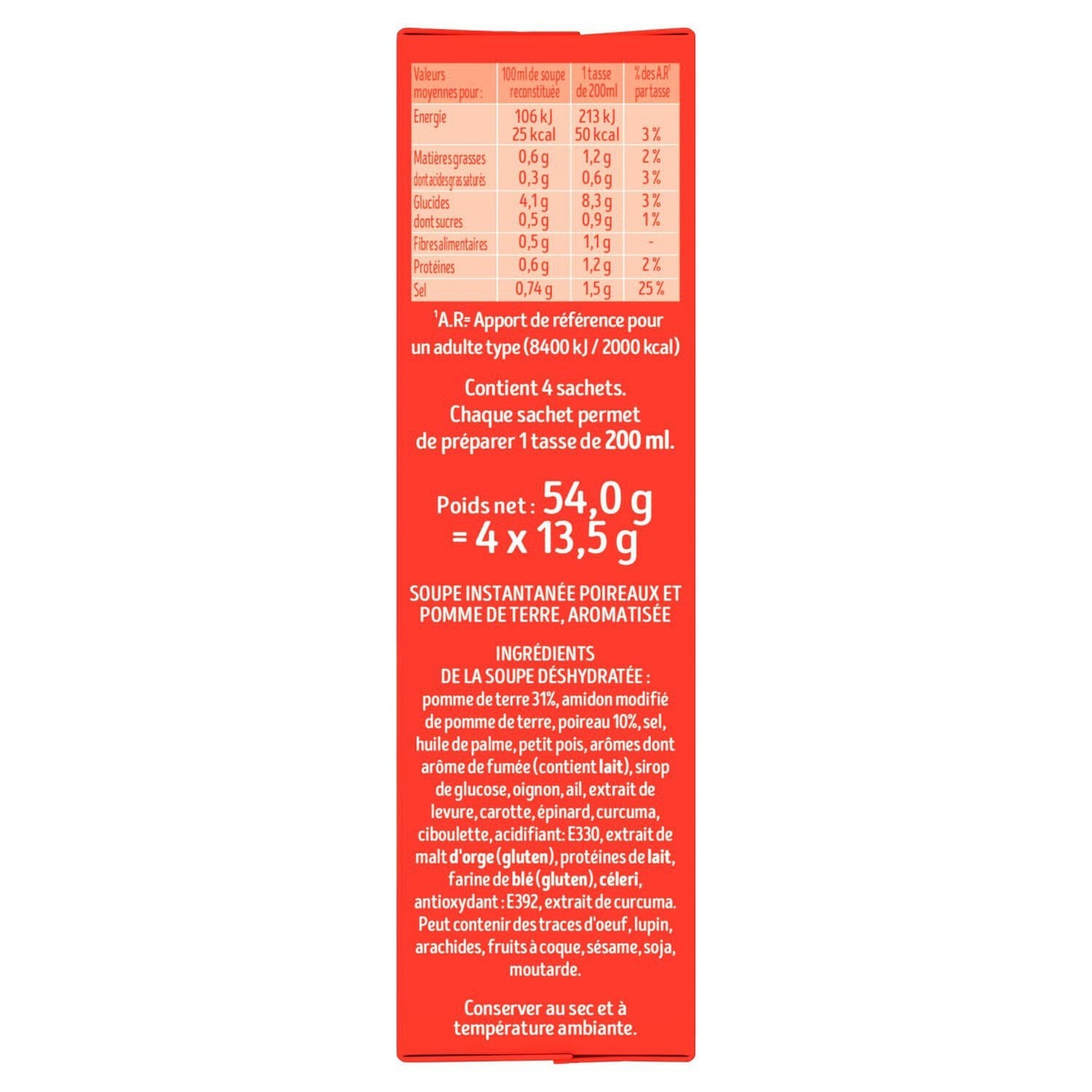 ROYCO Dehydrated Velvety Leek and Potato Soup