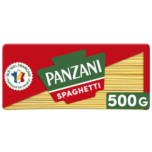Pâtes Spaghetti PANZANI le paquet de 500g