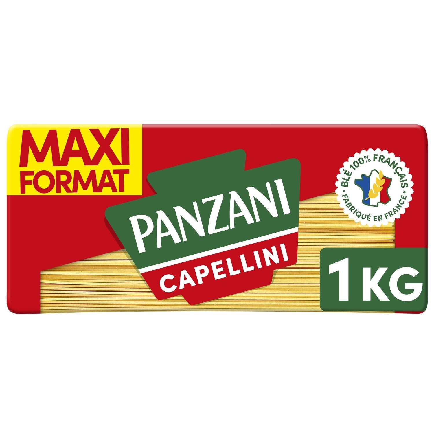 Pâtes Capellini PANZANI le paquet de 1kg