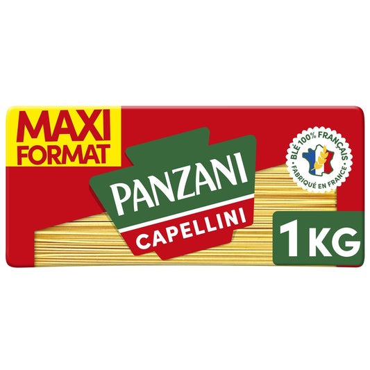 Pâtes Capellini PANZANI le paquet de 1kg